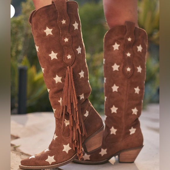 Dingo Shoes - Dingo Super Star Brown Suede Boot
